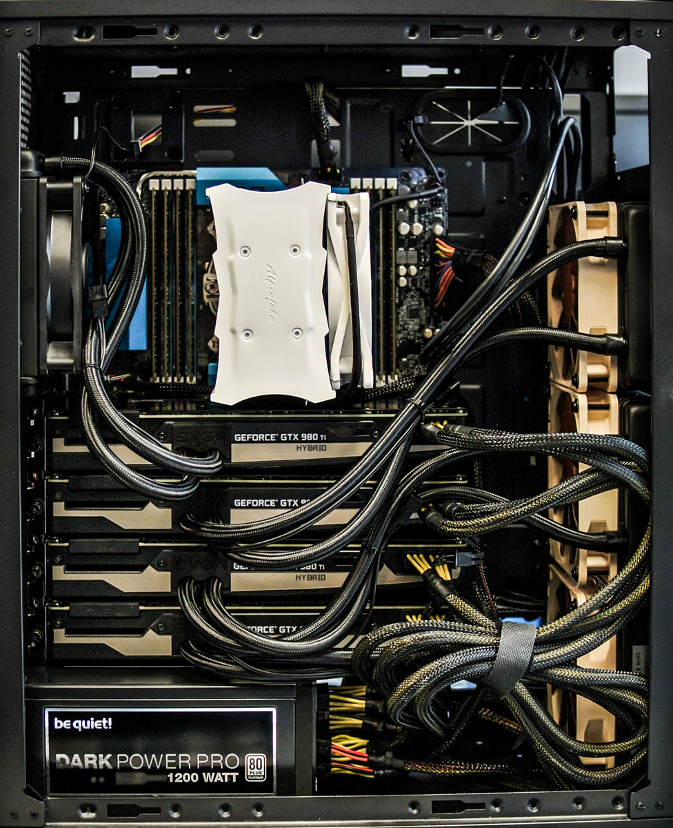 multi gpu workstation build